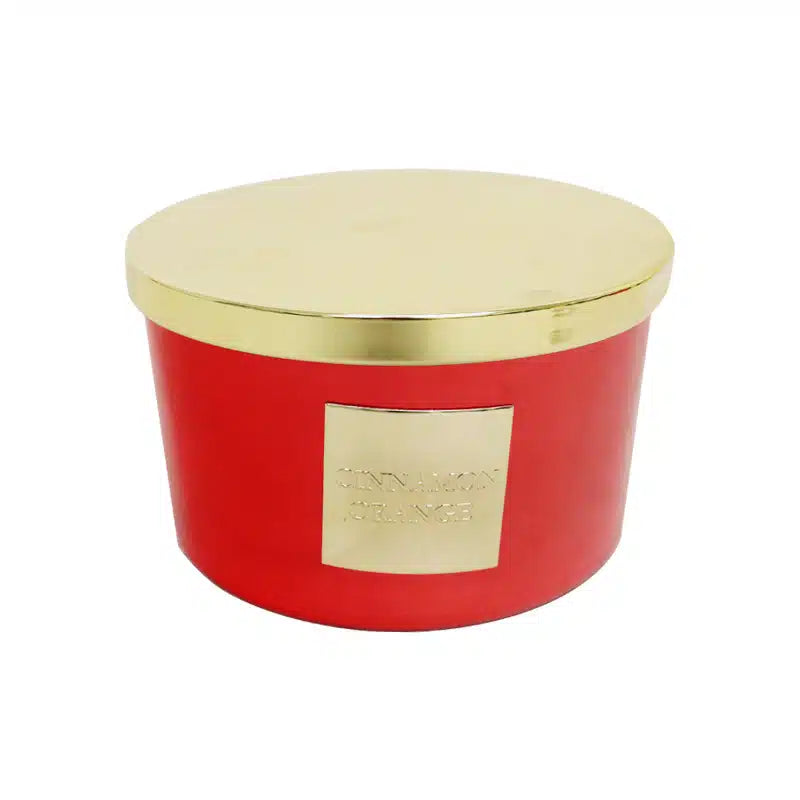 Maison Glass Candle Large Red