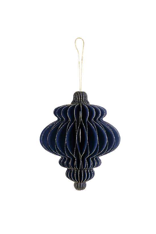 Royal Blue Paper Finial