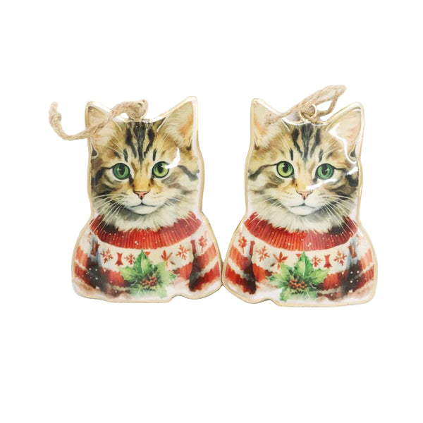 Vintage Cats w Jumper Hanger