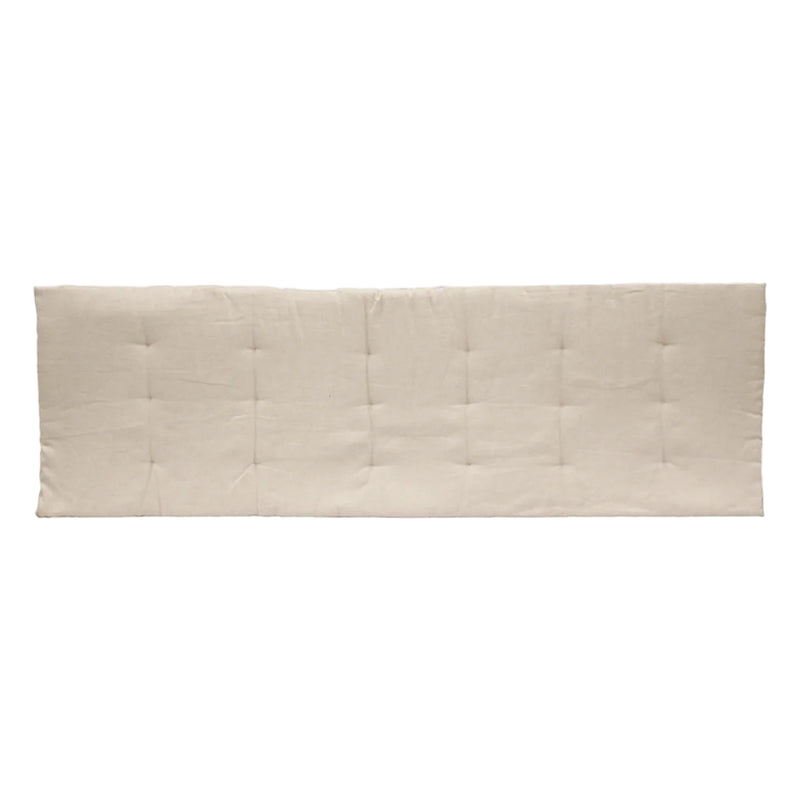 Reversible Linen Couch Topper