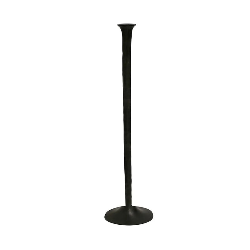 Forged Organic Candlestick Dark Bronze/Black