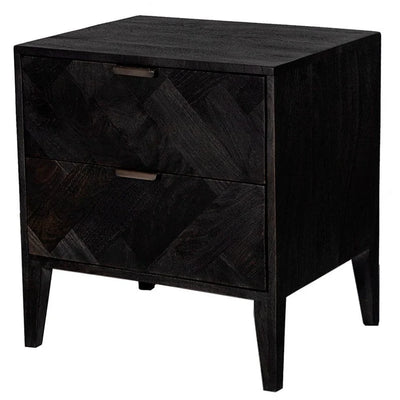 Reven 2 Drawer Bedside Table