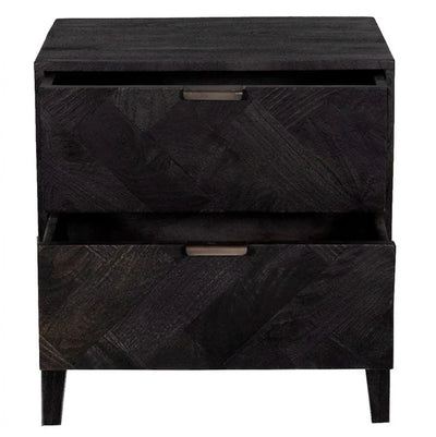 Reven 2 Drawer Bedside Table