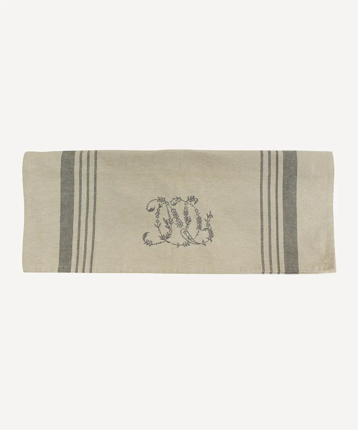 Monogram Tea Towel