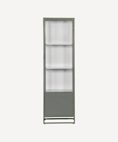 Cole Display Cabinet Single Blue