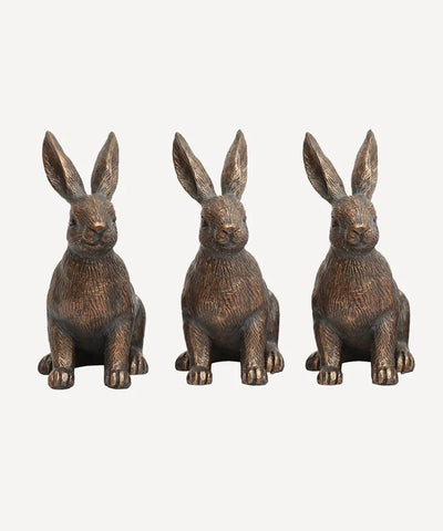 Hare Pot Stand 3pk