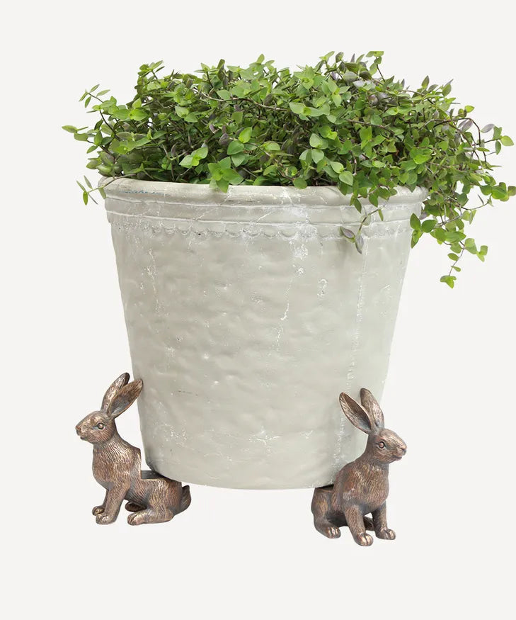 Hare Pot Stand 3pk