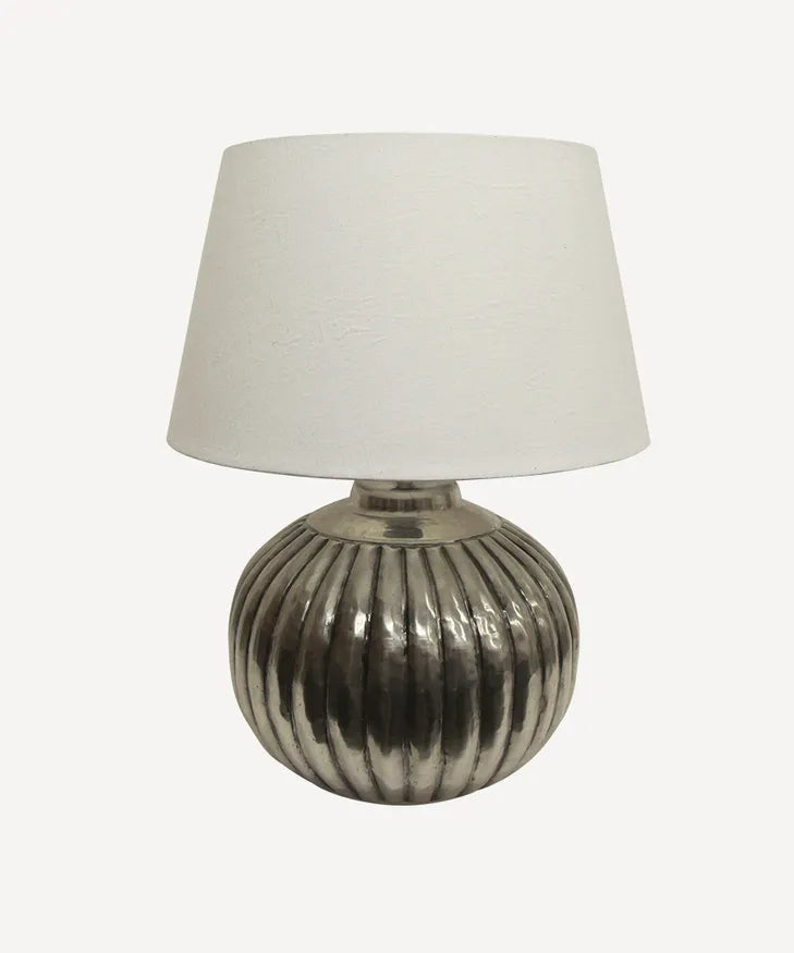 Catalina Ribbed Lamp and Shade