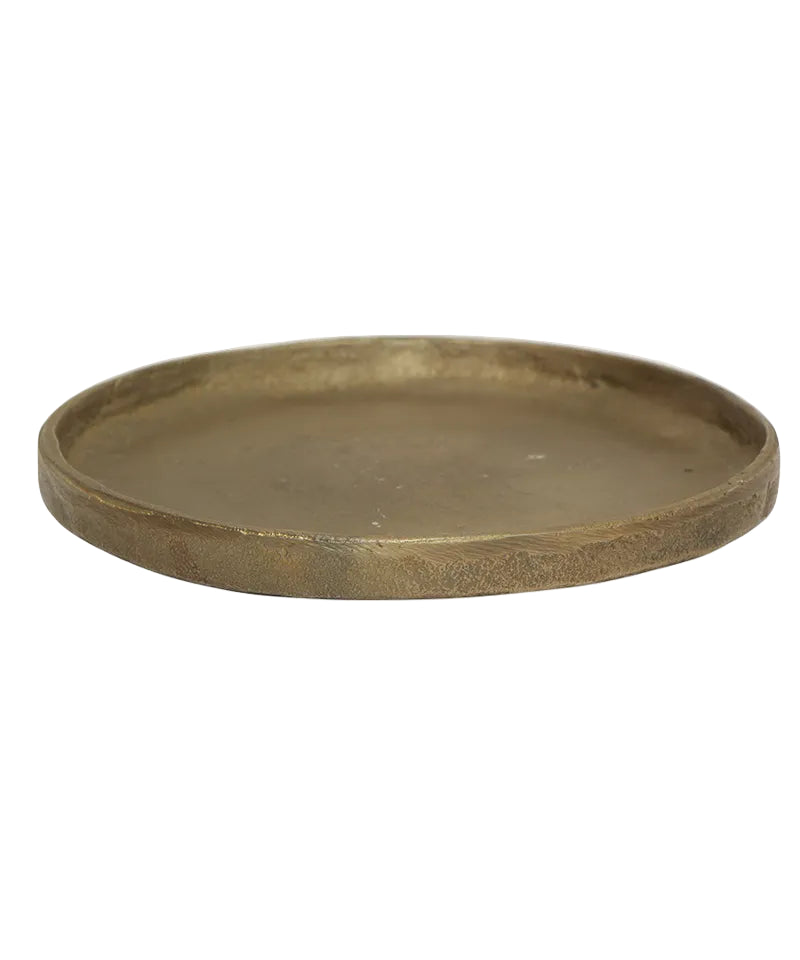 Handforged Brass Plate Large