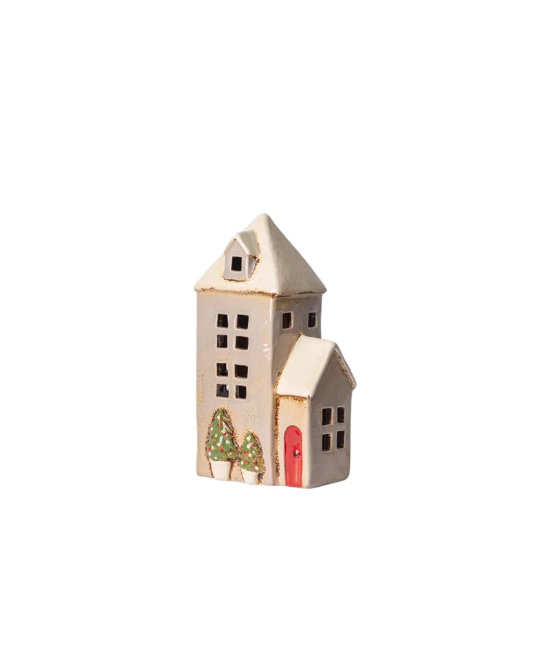 Alsace Tea Light Christmas Parish Stone