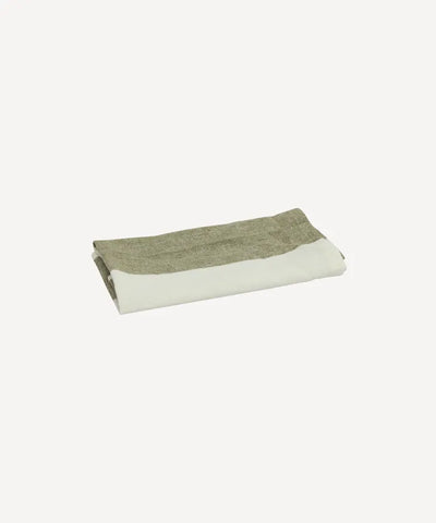 Stripe Napkin Olive 4pk