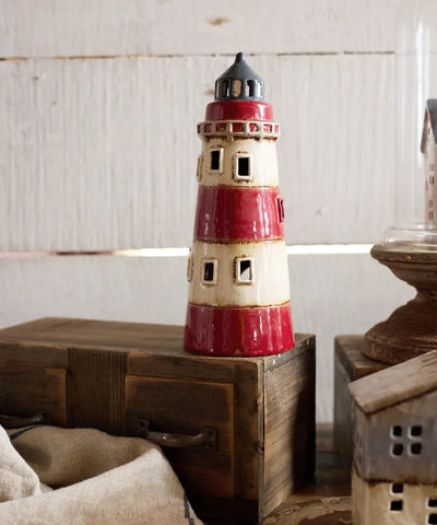 Saint Malo Tea Light Lighthouse