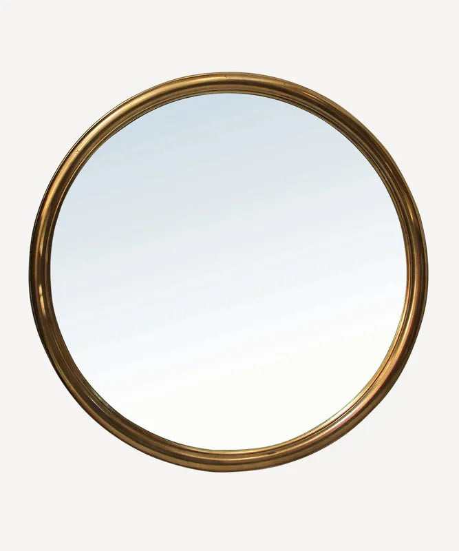 Alsace Round Mirror Bronze