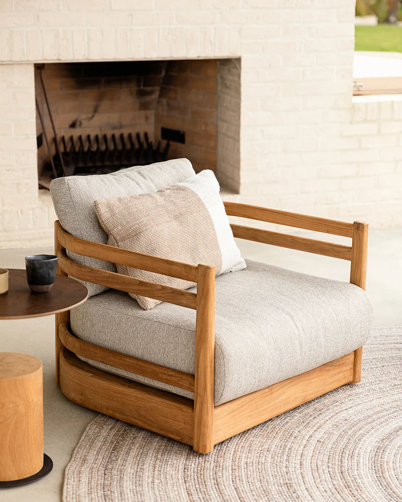 Finn Almond Cushion Outdoor