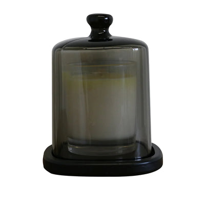 Perfumery Glass Dome and Wooden base