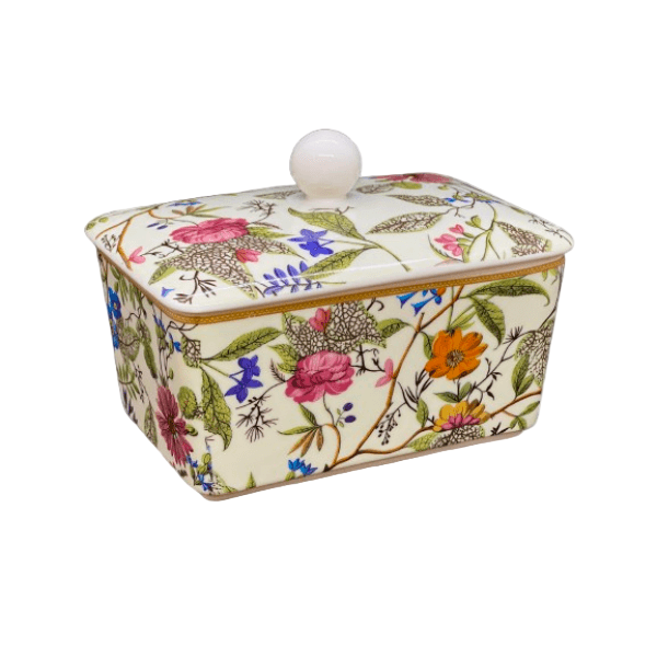 William Morris Kilburn Fine China Butter Dish