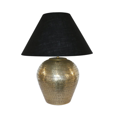 Ravello Etched Lamp Antique Brass