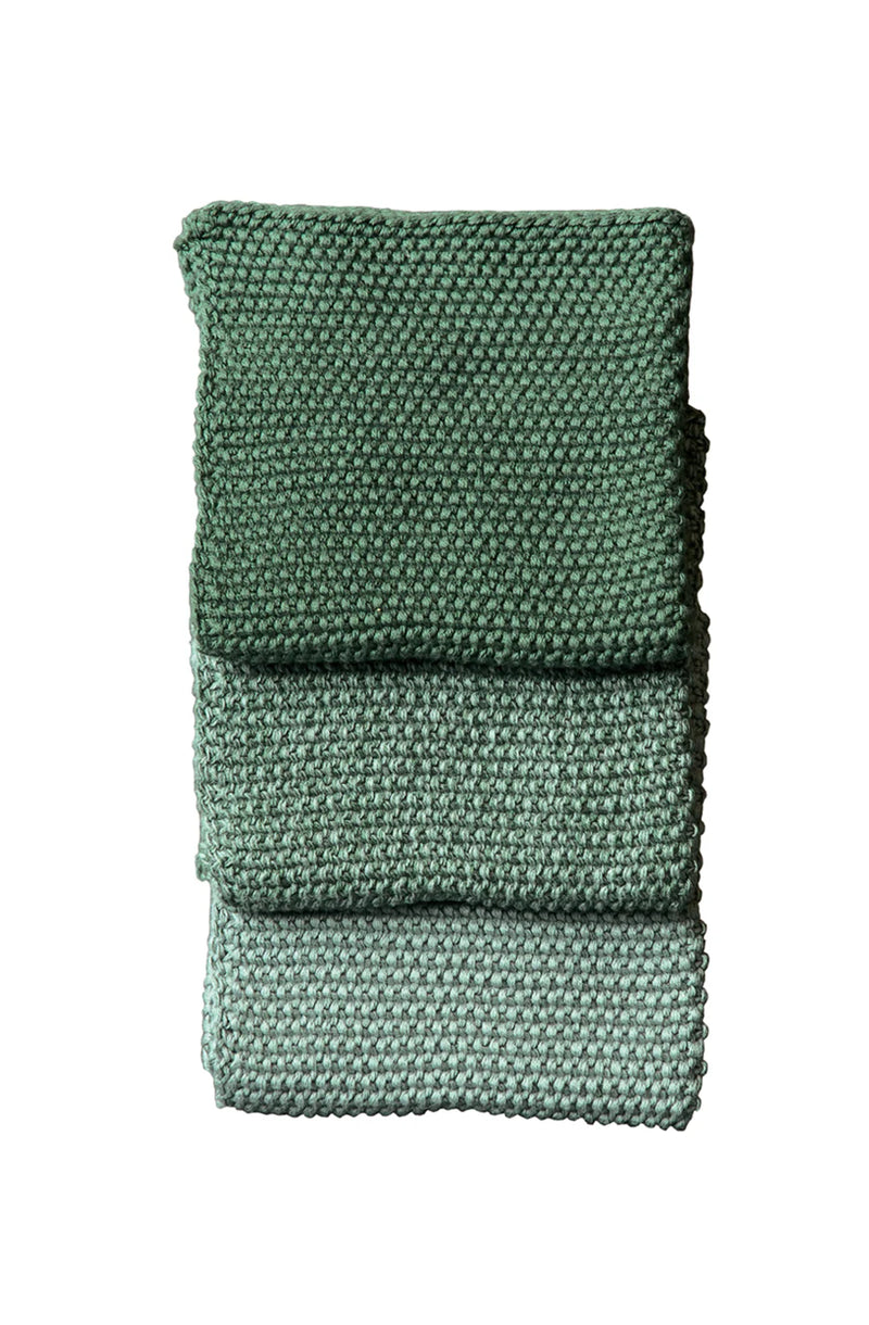 Lavette Washcloth Sage (3 Set)