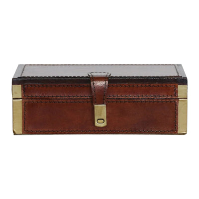 Riviera Midi Leather Jewellery Box