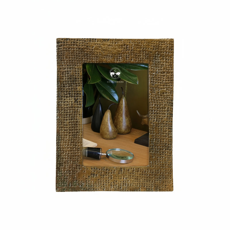 Photo Frame in Antique Brass Finish 6x4"