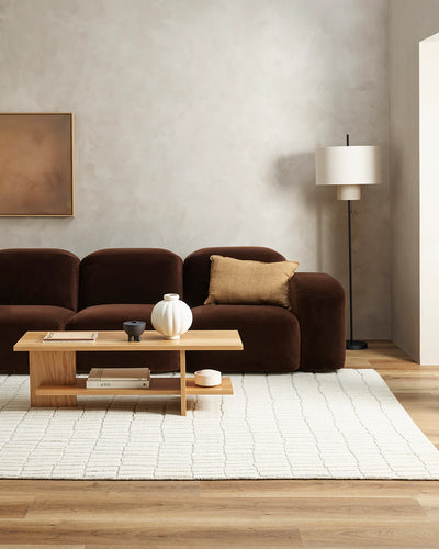 Safi Floor Rug Ecru