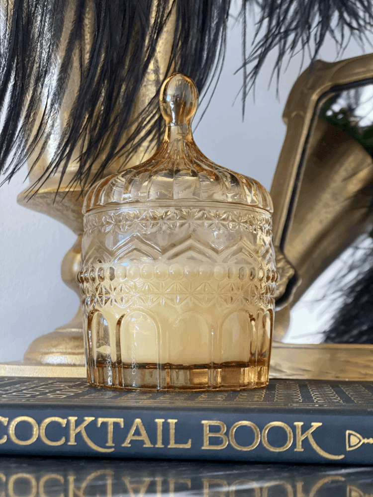 Sachii Lilah Glass Candle Small