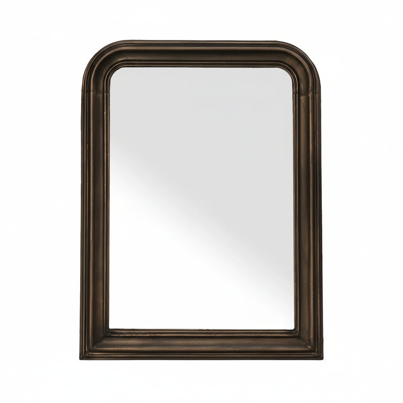 Saison Arched Mirror Antique Brass Finish