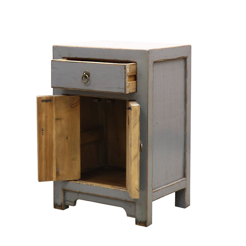 Oriental Painted Bedside