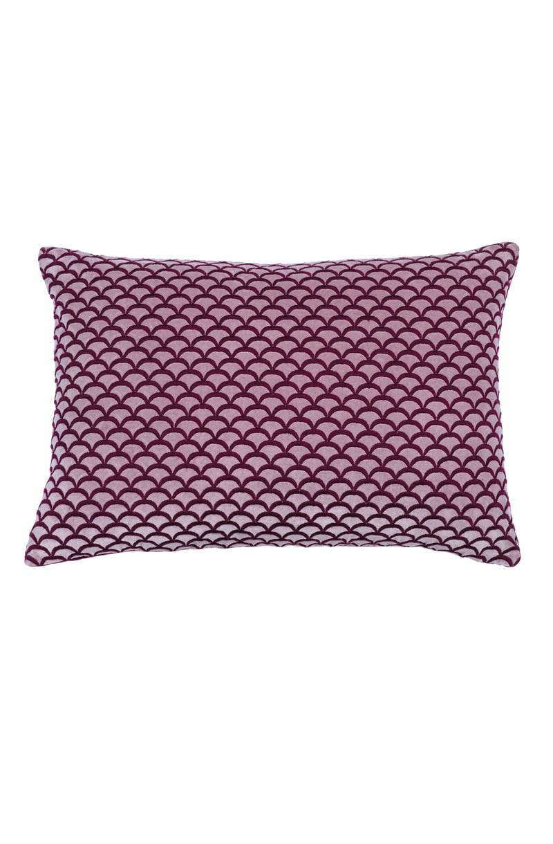 Arco Dusky Quartz/Fuchsia Cushion