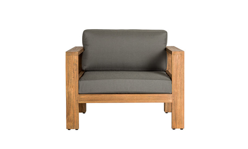 Corfu 2 Seater Grey