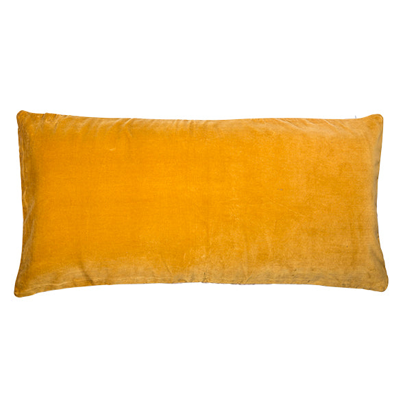 Velvet Lodge Cushion Saffron