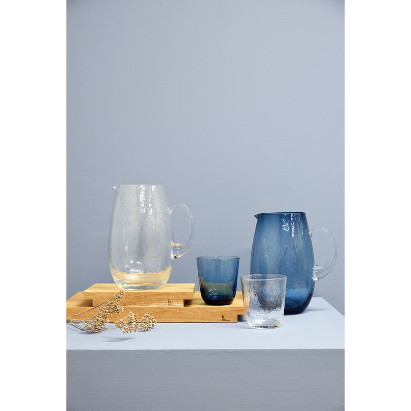 BROSTE Hammered Tumbler Blue (4 set)