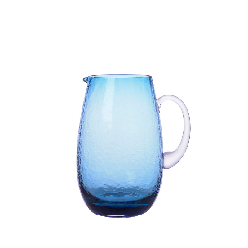 BROSTE Hammered Jug Blue