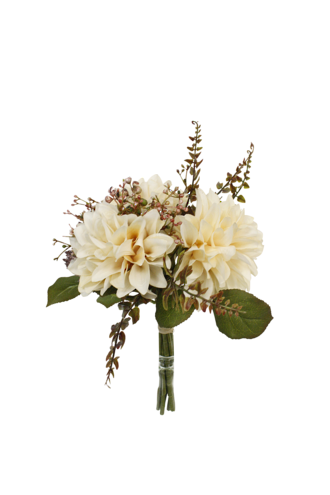 Dahlia Bouquet Cream Blush