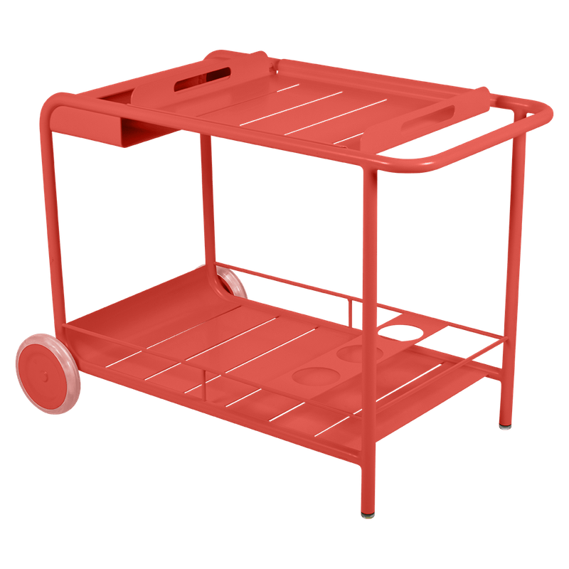 Fermob Luxembourg Bar Trolley With Wheels