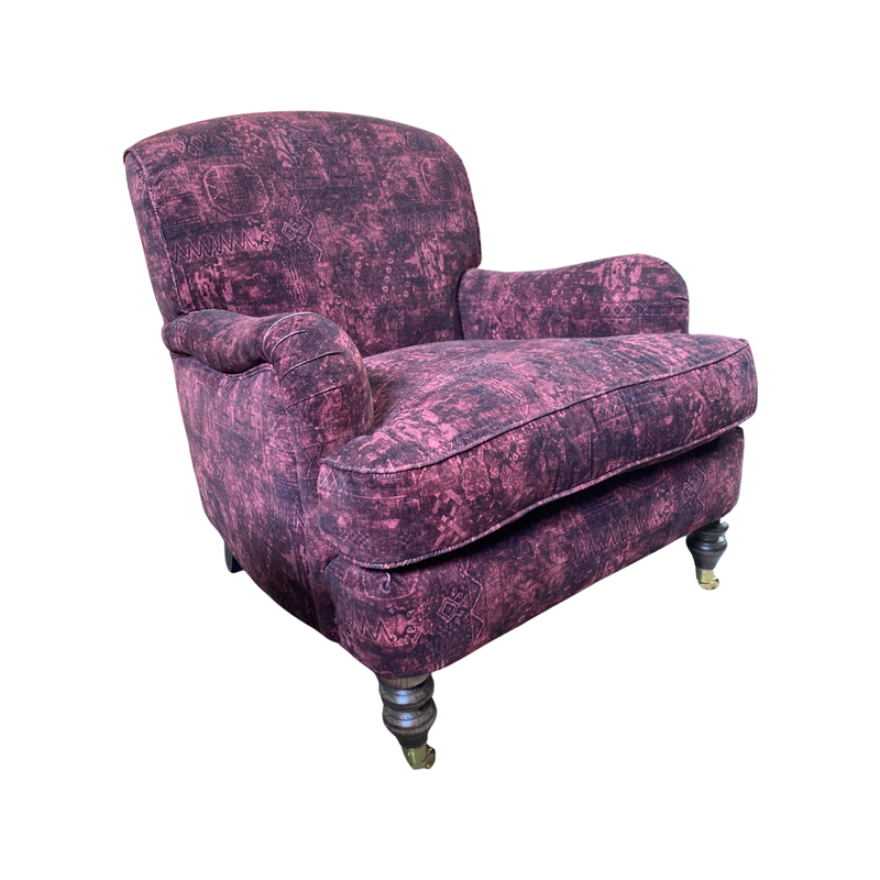 Charleston Armchair Fez Wine