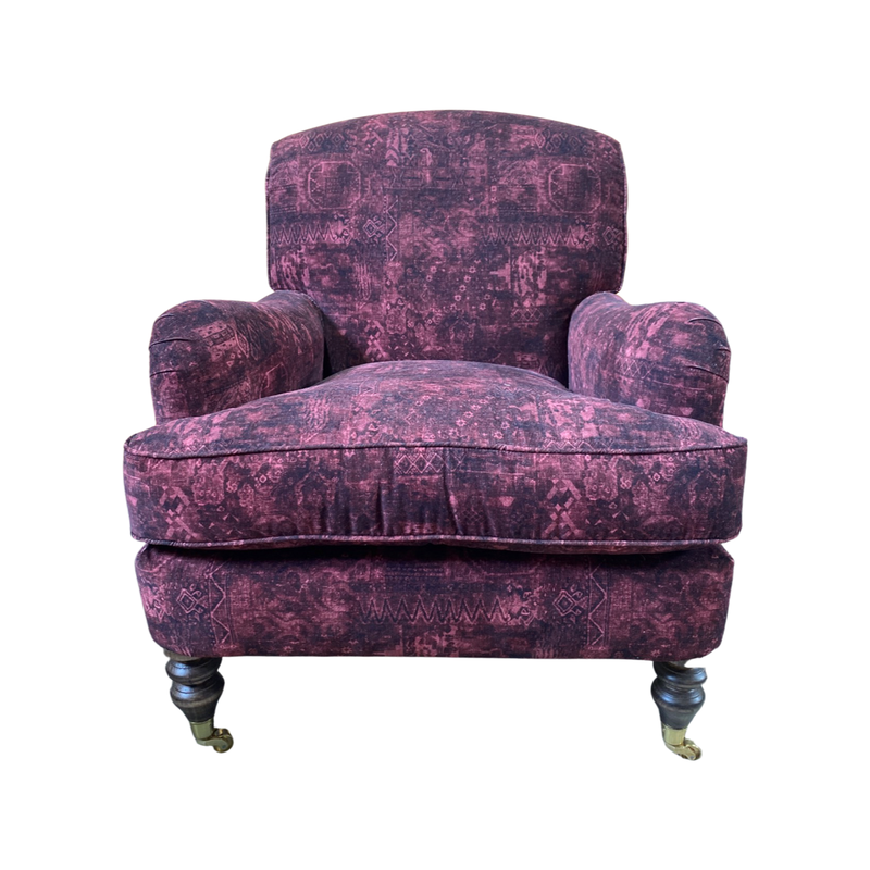 Charleston Armchair Fez Wine