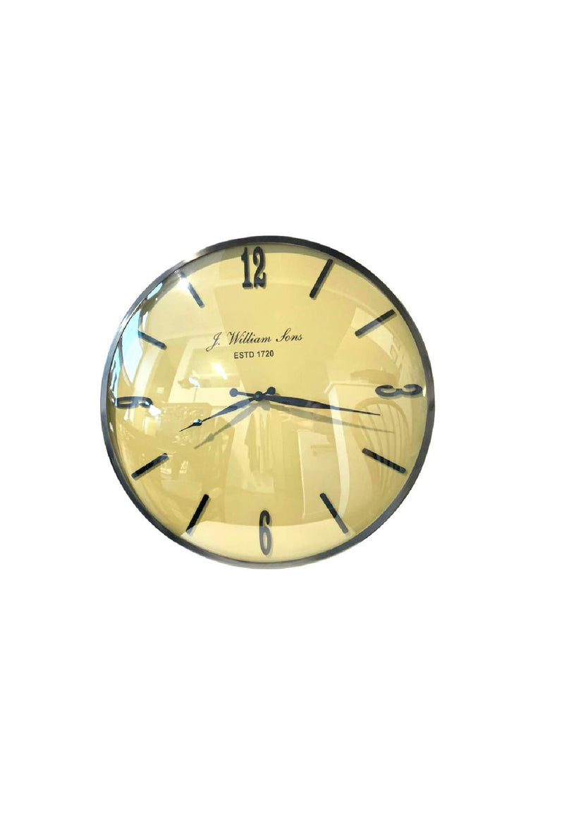 Dome Glass Wall Clock