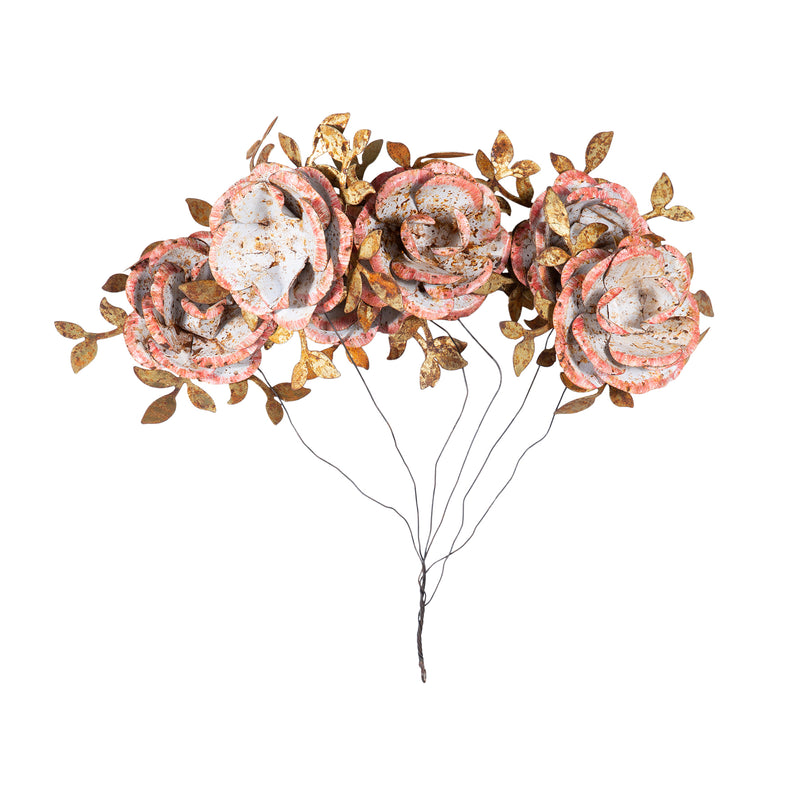 Rose Gilded Fleur Stems