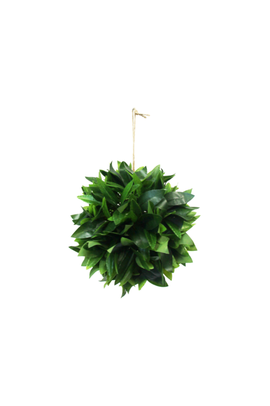 Hanging Bay Leaf Topiary Ball
