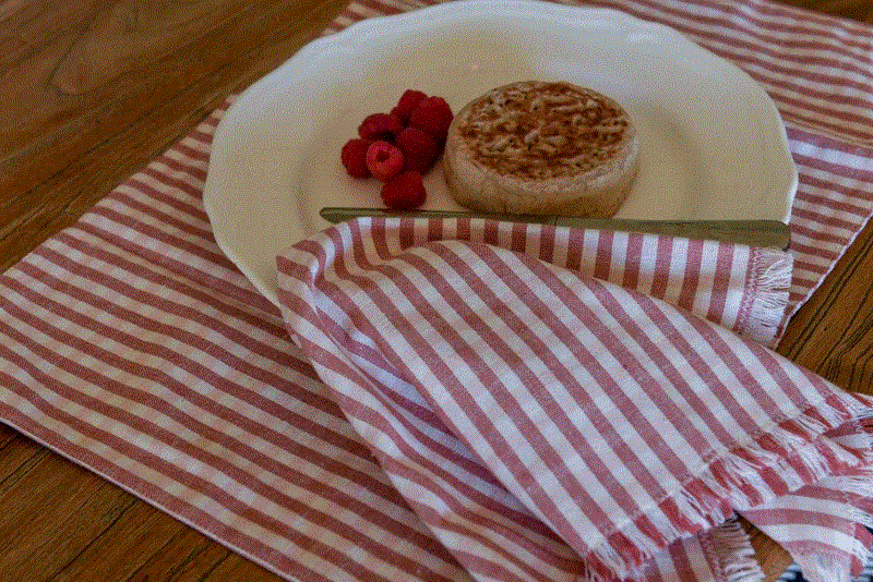 Gingham Napkin Set 4