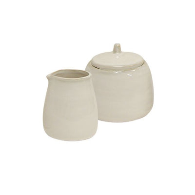 Franco Rustic White Sugar Pot