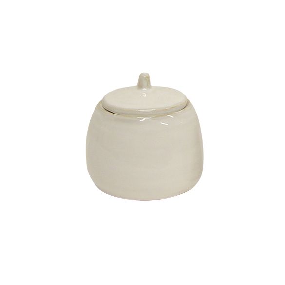 Franco Rustic White Sugar Pot