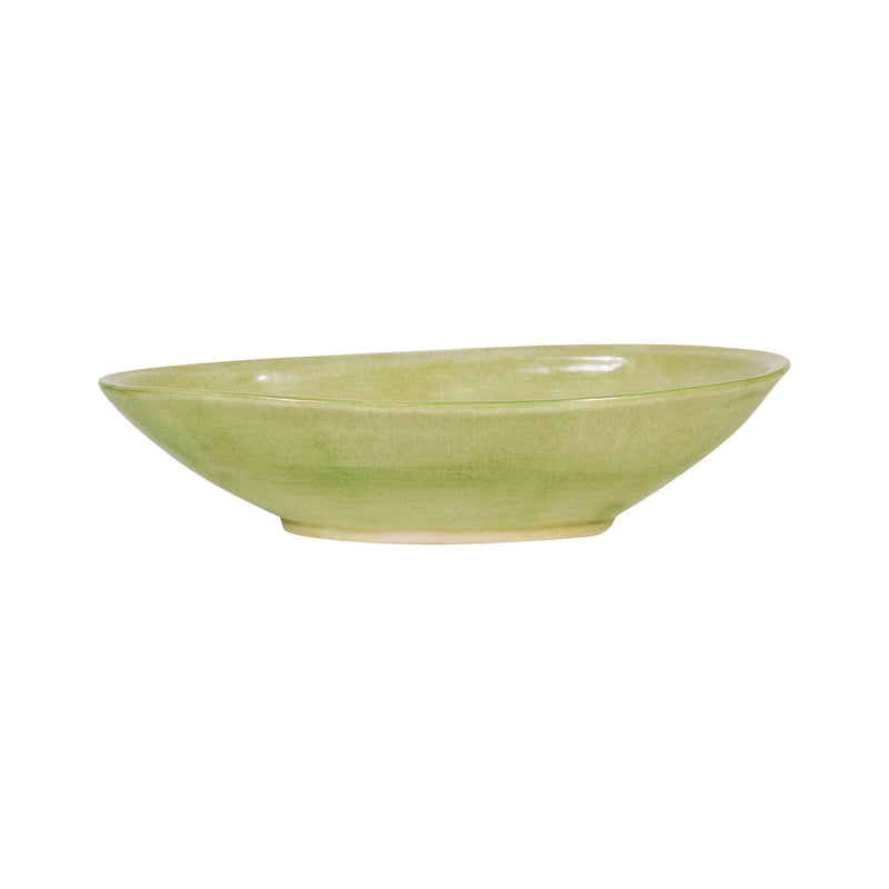 Vert Textured Oval Serving Bowl