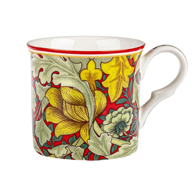 Palace Mug Red Acanthus