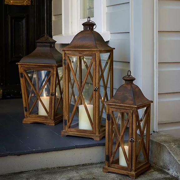 Hunter Criss Cross Lantern