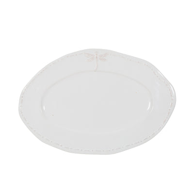 Dragonfly Stoneware Oval Platter
