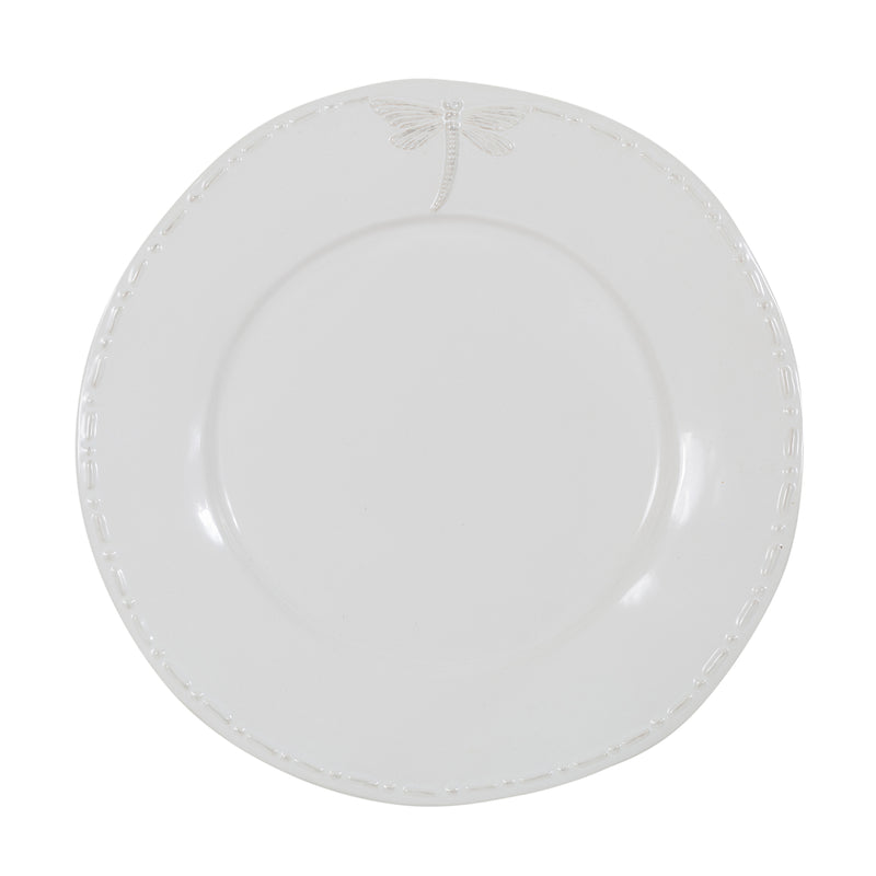 Dragonfly Stoneware Dinner Plate (set of 8)