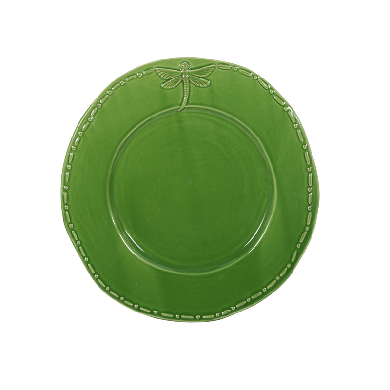 Dragonfly Stoneware Lunch Plate (set of 8)