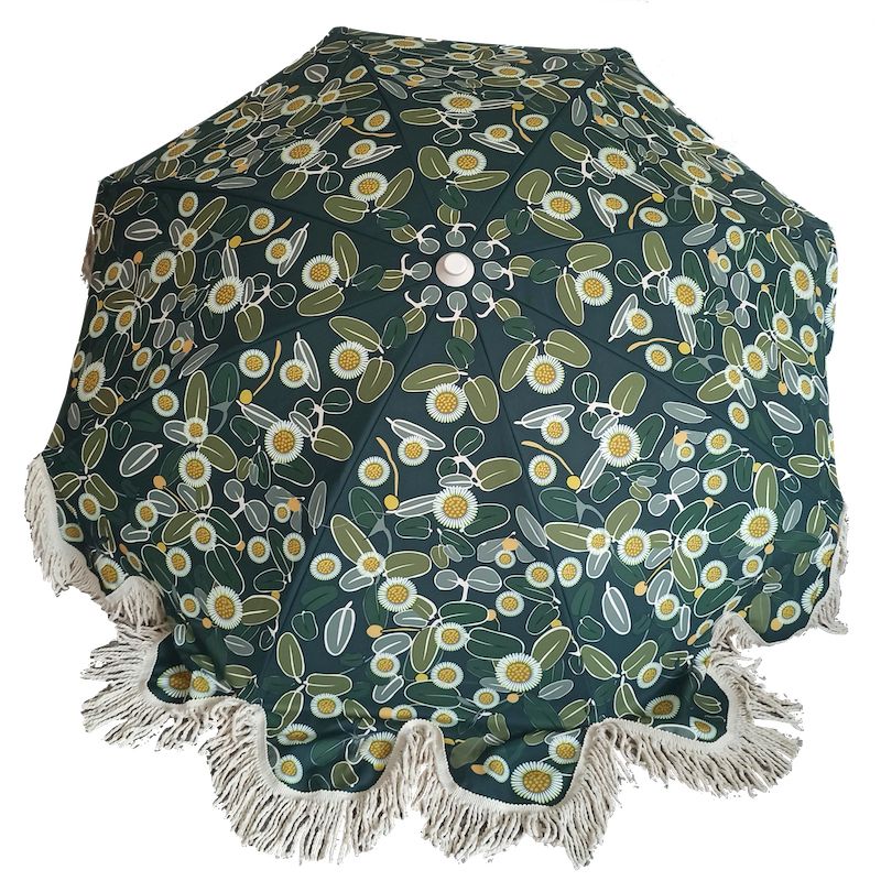 Kiwi Daisy Summer Parasol Umbrella